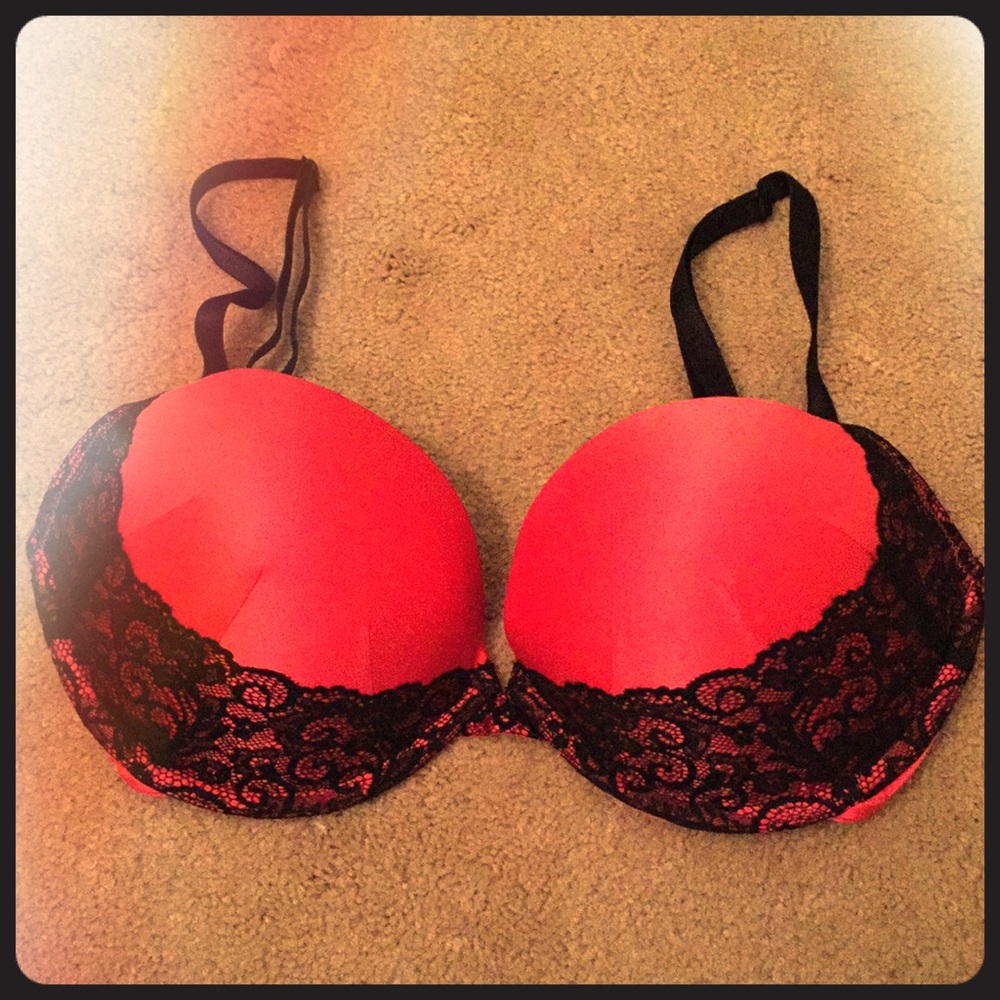 Apt 9 Fuschia Pink push-up bra